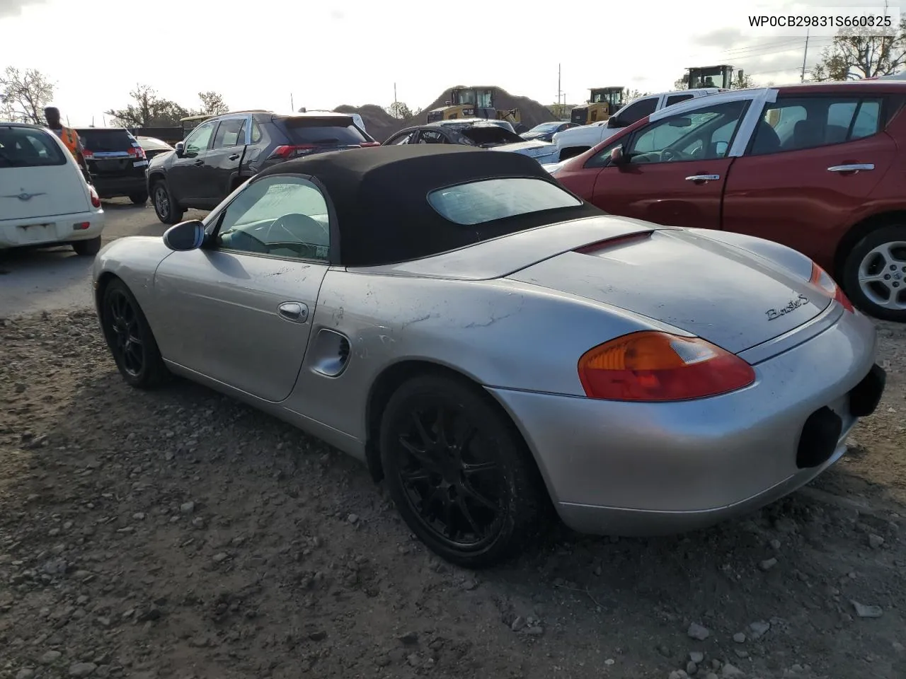 2001 Porsche Boxster S VIN: WP0CB29831S660325 Lot: 79606054