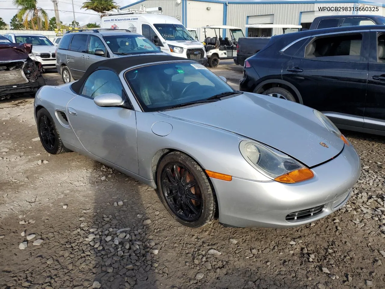 2001 Porsche Boxster S VIN: WP0CB29831S660325 Lot: 79606054