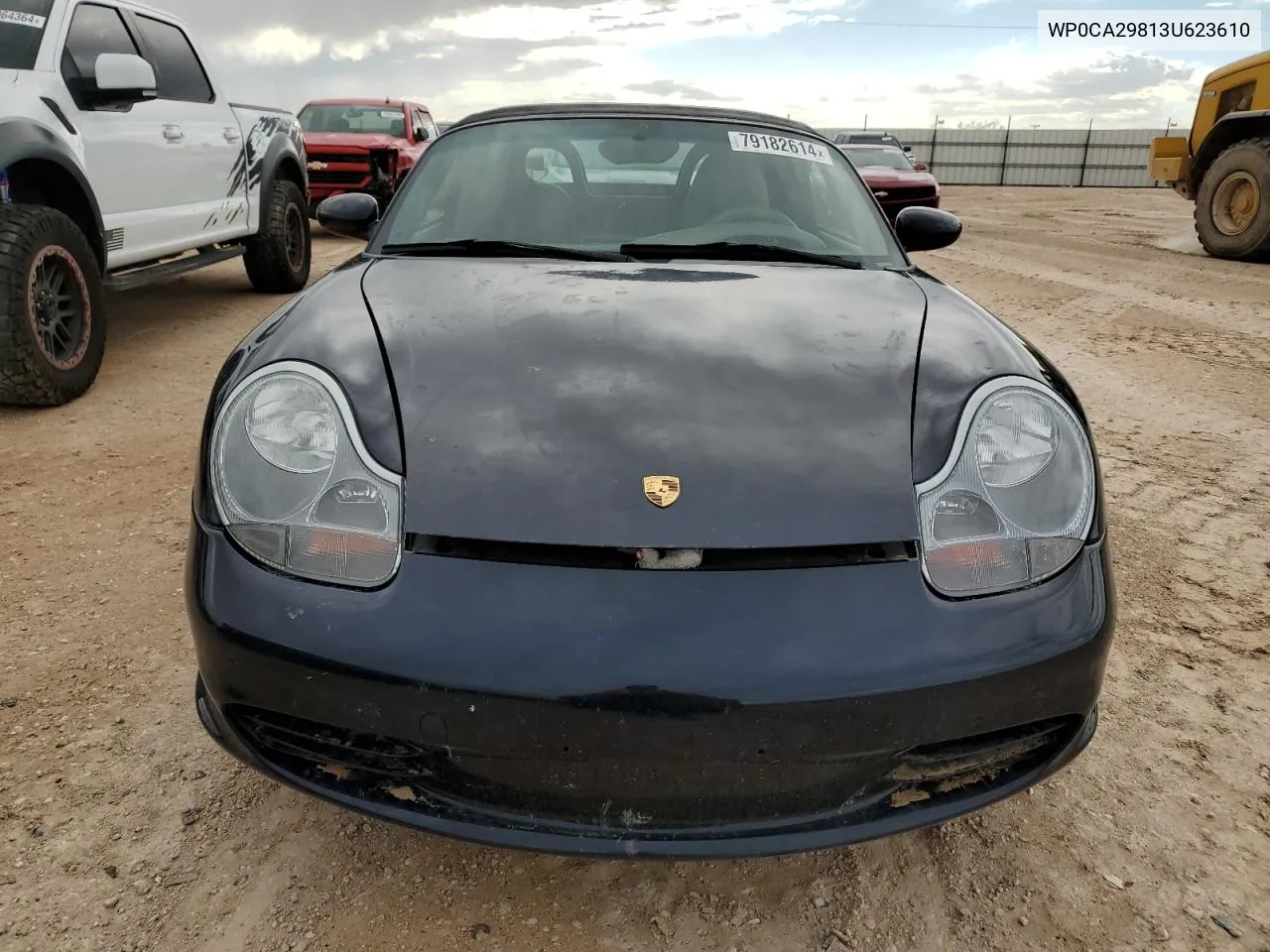 2003 Porsche Boxster VIN: WP0CA29813U623610 Lot: 79182614