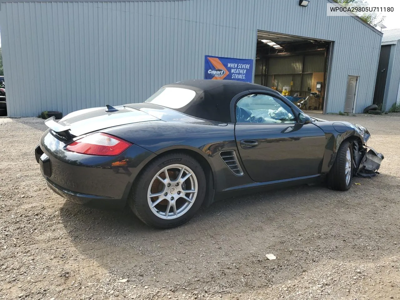 2005 Porsche Boxster VIN: WP0CA29805U711180 Lot: 69339754