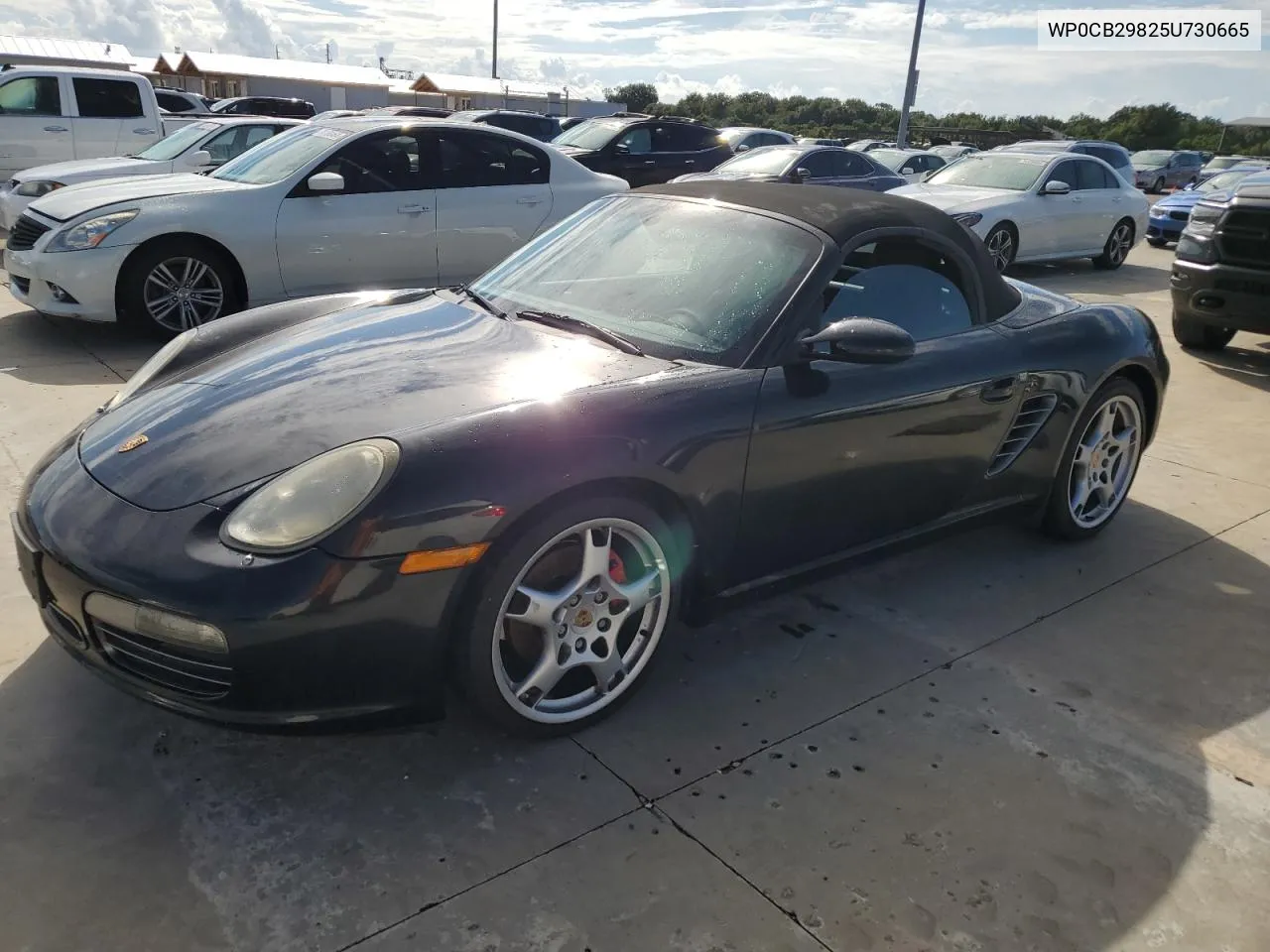 2005 Porsche Boxster S VIN: WP0CB29825U730665 Lot: 74218244