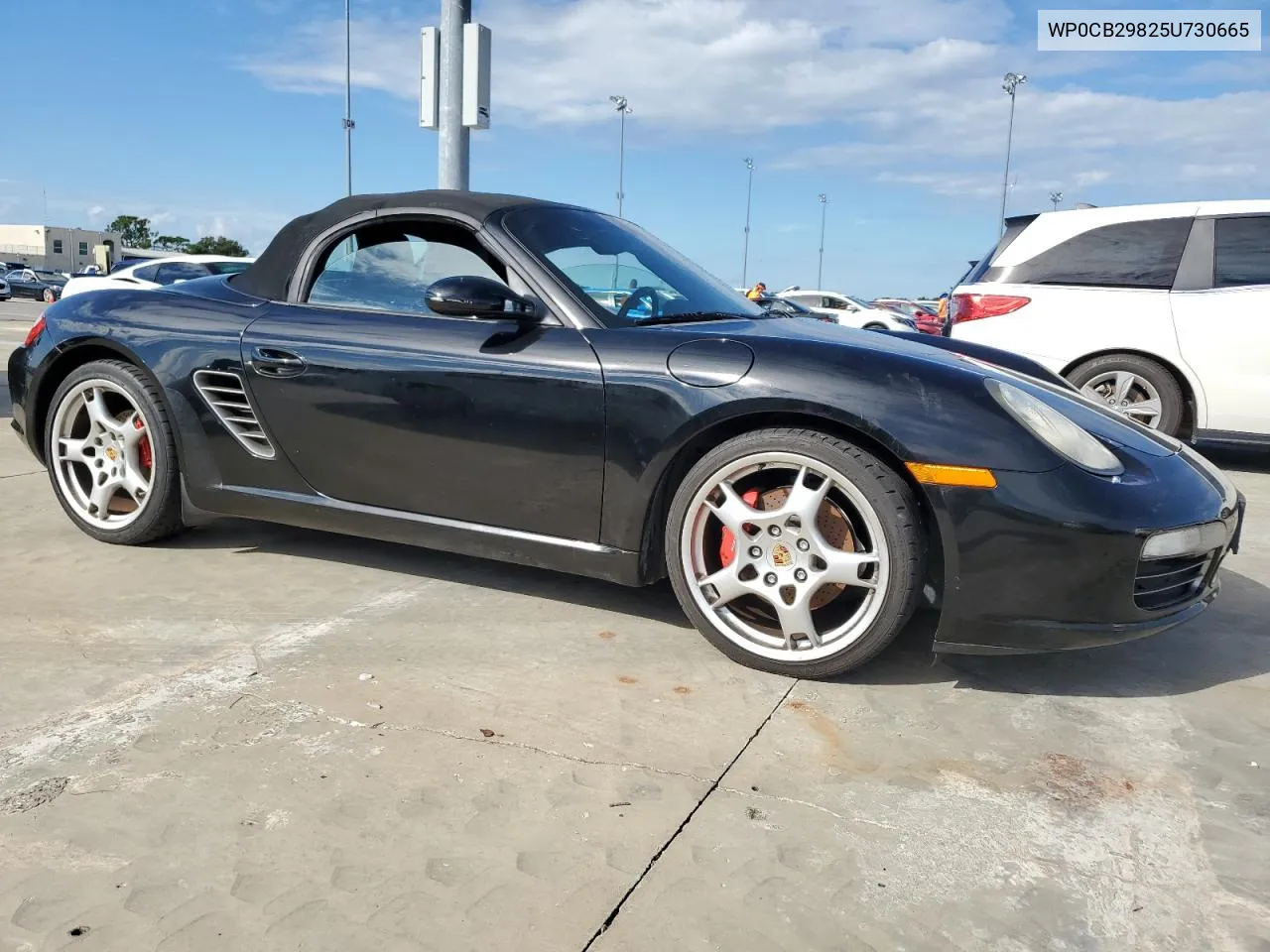 2005 Porsche Boxster S VIN: WP0CB29825U730665 Lot: 74218244