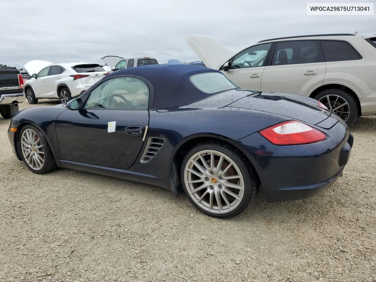 2005 Porsche Boxster VIN: WP0CA29875U713041 Lot: 74948004