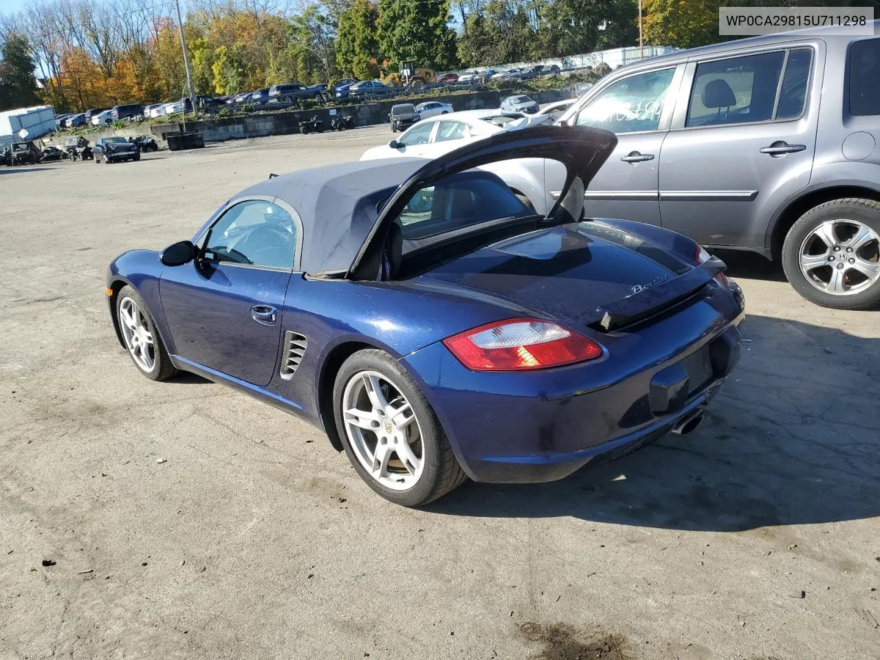 2005 Porsche Boxster VIN: WP0CA29815U711298 Lot: 76661714