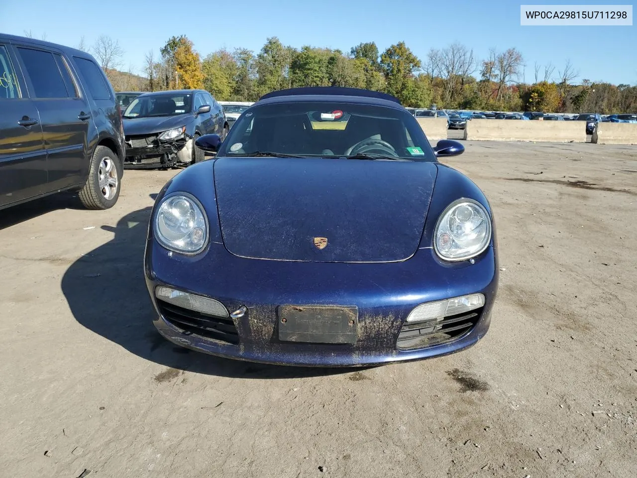 2005 Porsche Boxster VIN: WP0CA29815U711298 Lot: 76661714