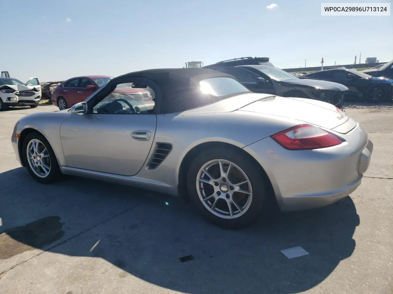 2006 Porsche Boxster VIN: WP0CA29896U713124 Lot: 74327374