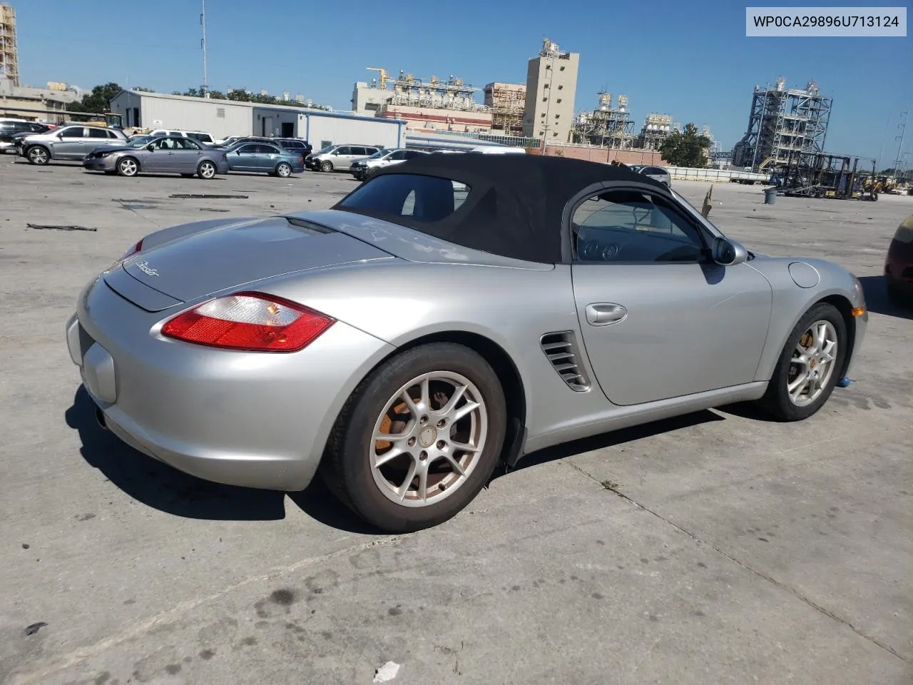 2006 Porsche Boxster VIN: WP0CA29896U713124 Lot: 74327374