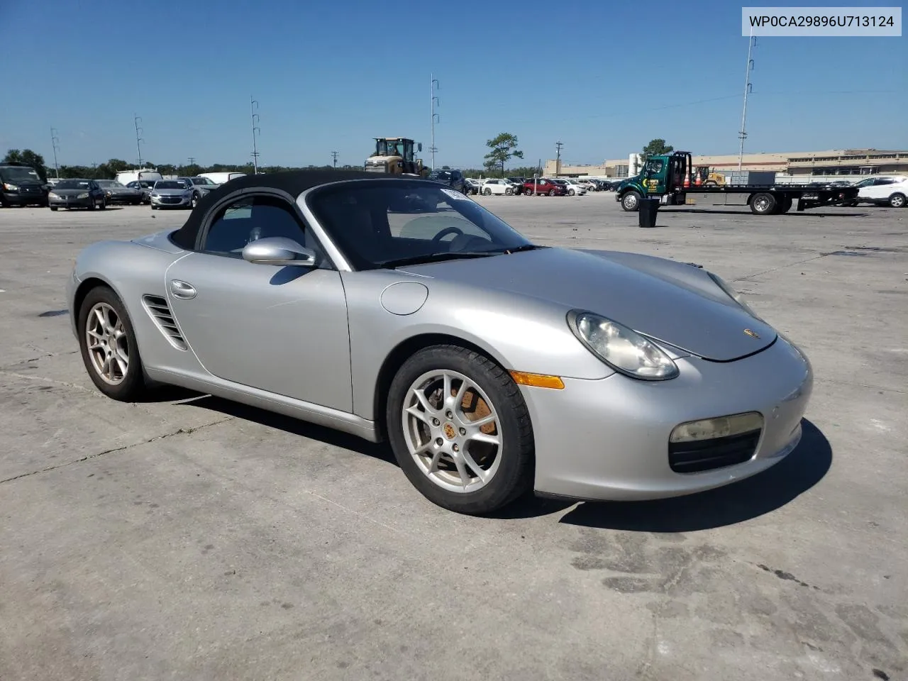 2006 Porsche Boxster VIN: WP0CA29896U713124 Lot: 74327374