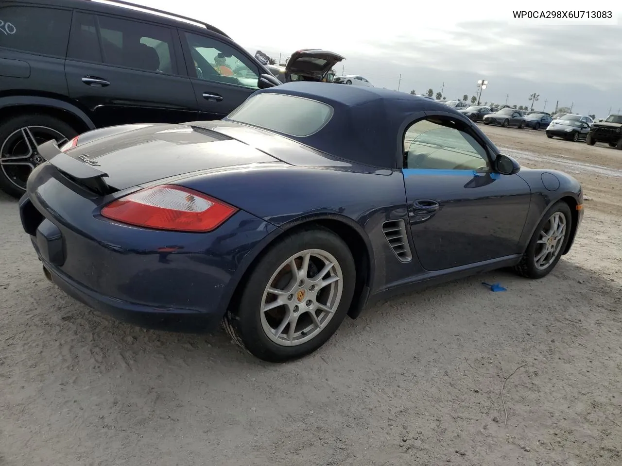 2006 Porsche Boxster VIN: WP0CA298X6U713083 Lot: 74938474