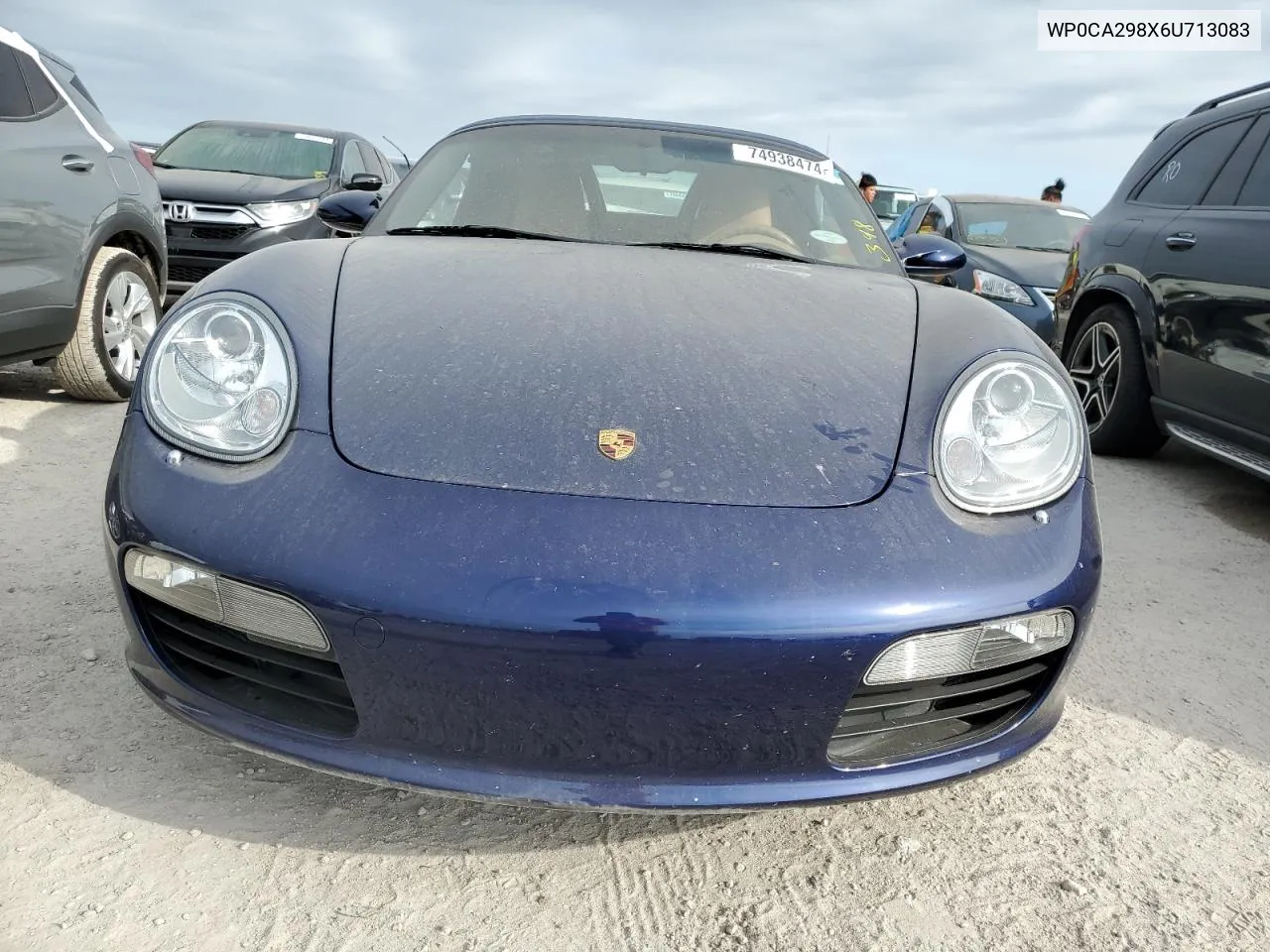 2006 Porsche Boxster VIN: WP0CA298X6U713083 Lot: 74938474