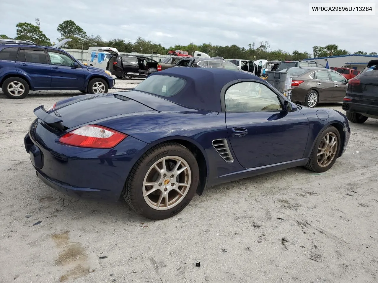 2006 Porsche Boxster VIN: WP0CA29896U713284 Lot: 76937324