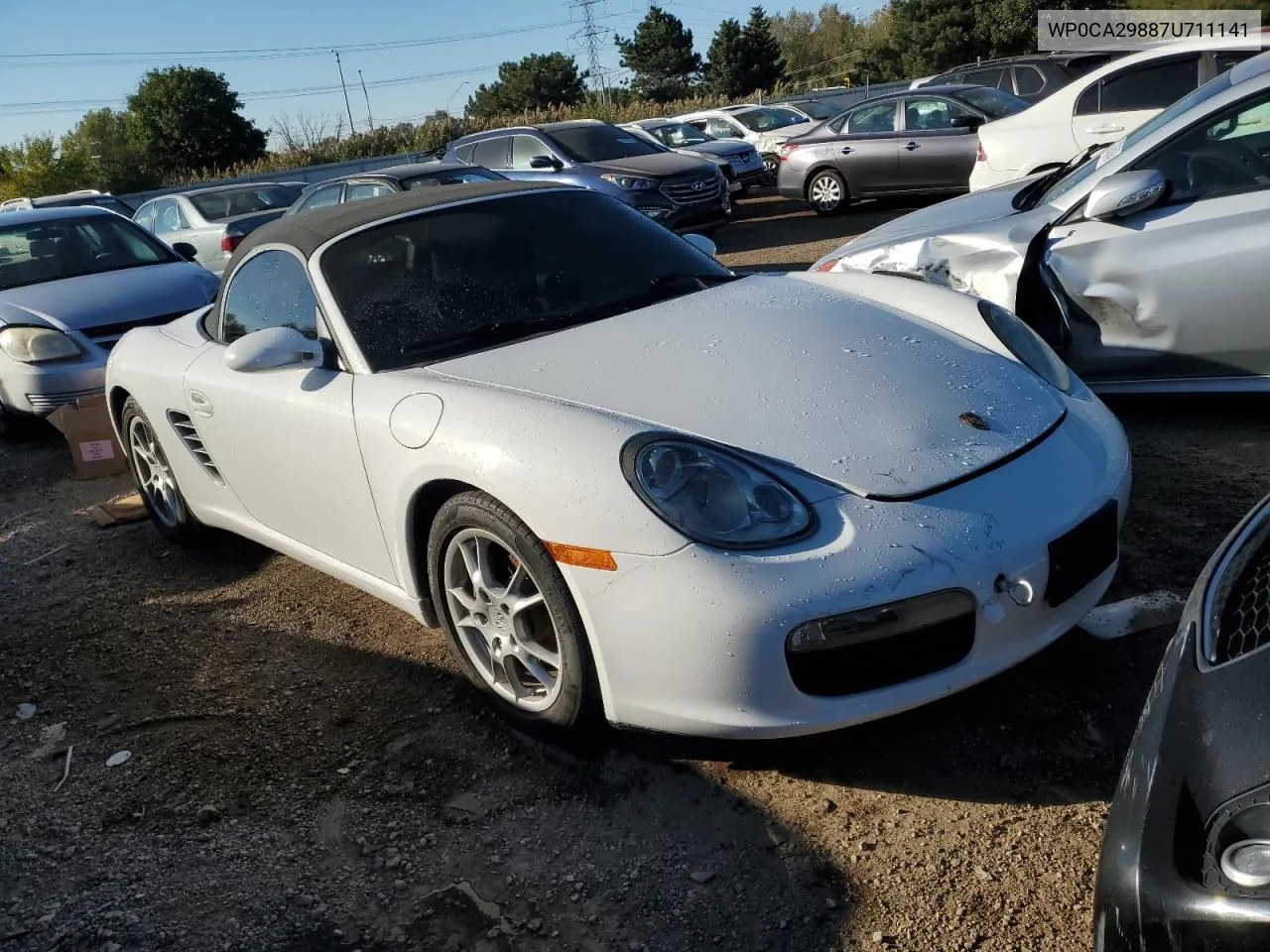 WP0CA29887U711141 2007 Porsche Boxster