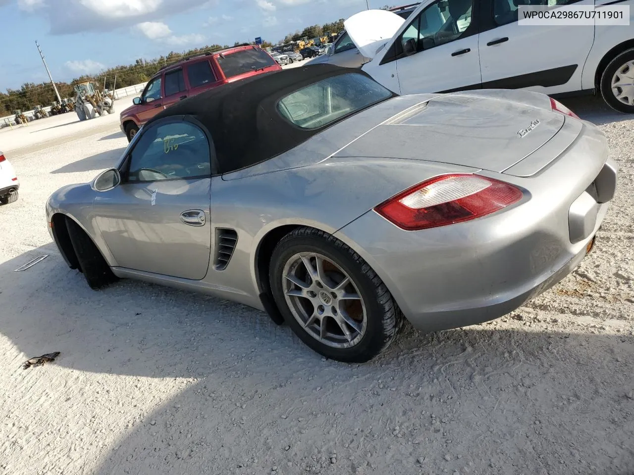 2007 Porsche Boxster VIN: WP0CA29867U711901 Lot: 77470004