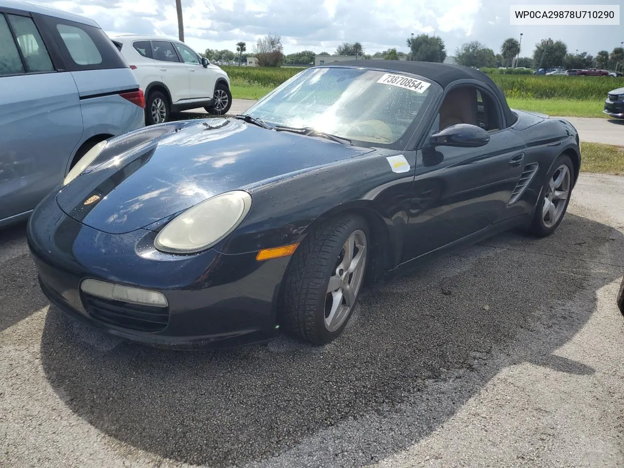 2008 Porsche Boxster VIN: WP0CA29878U710290 Lot: 73870854