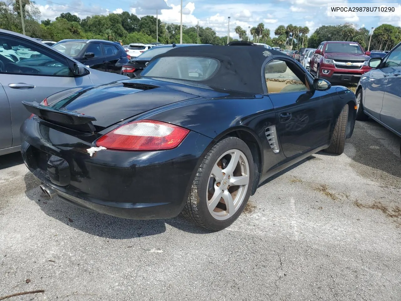 2008 Porsche Boxster VIN: WP0CA29878U710290 Lot: 73870854