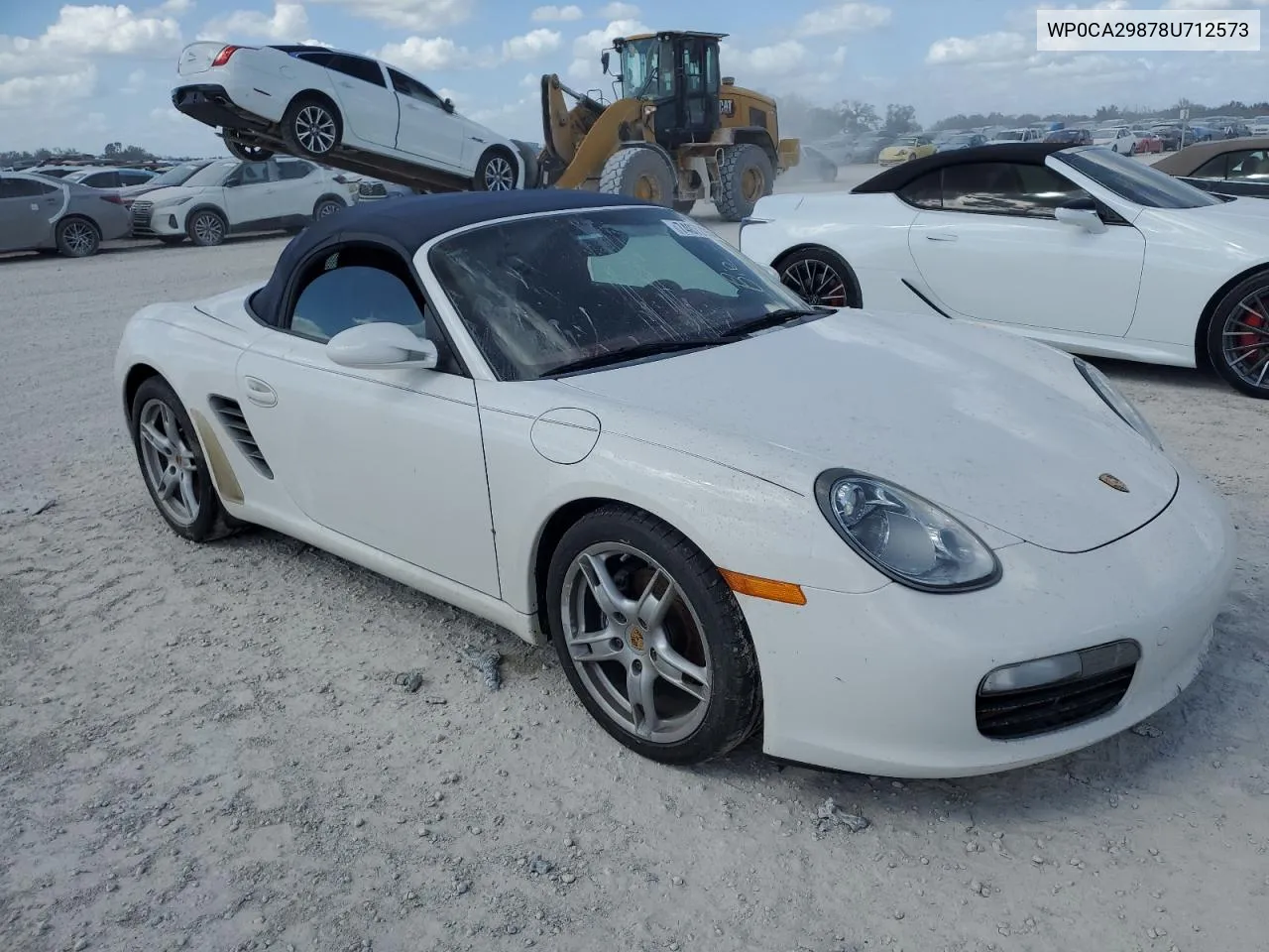 2008 Porsche Boxster VIN: WP0CA29878U712573 Lot: 74072954