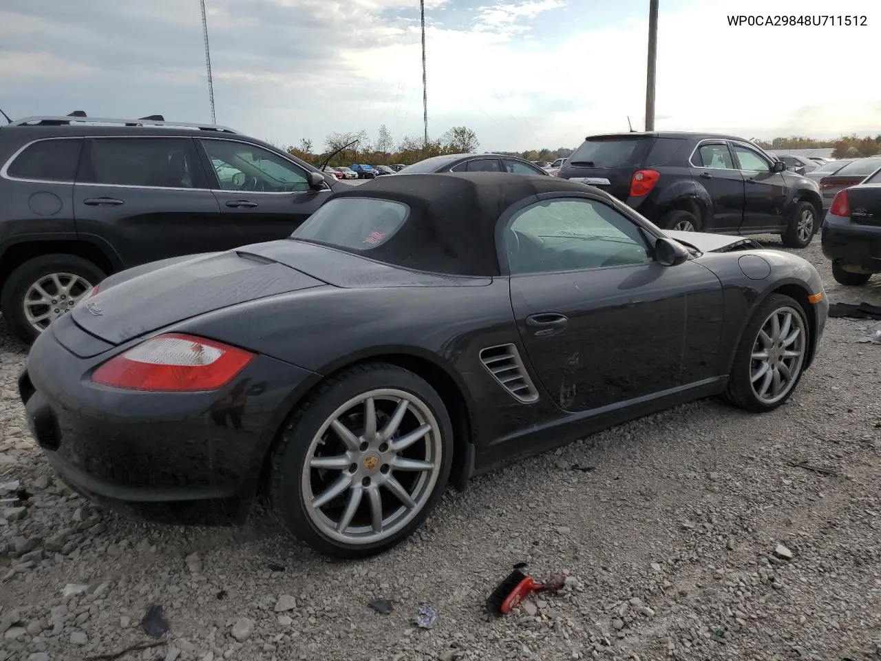 2008 Porsche Boxster VIN: WP0CA29848U711512 Lot: 75274984