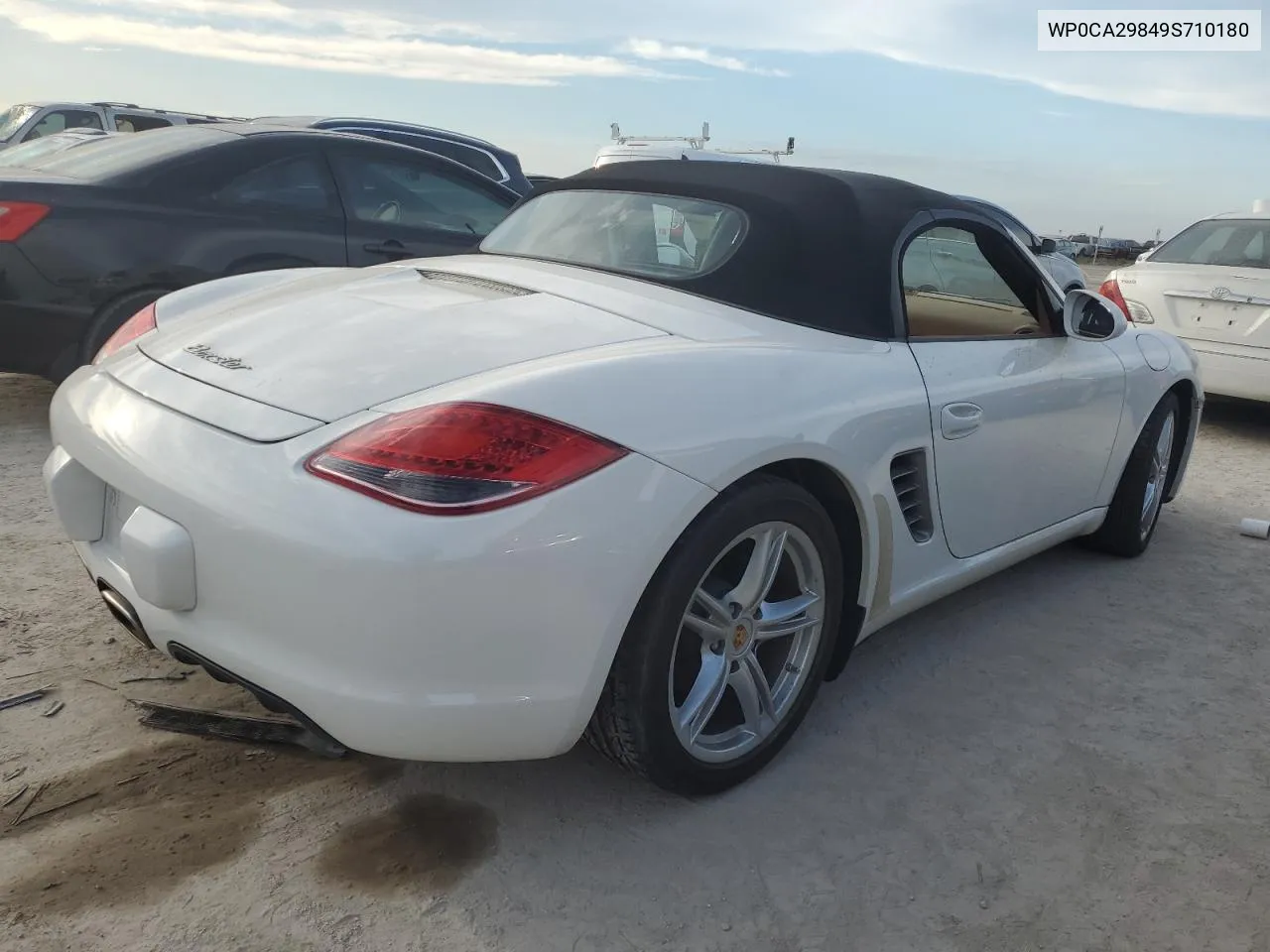 2009 Porsche Boxster VIN: WP0CA29849S710180 Lot: 76327284