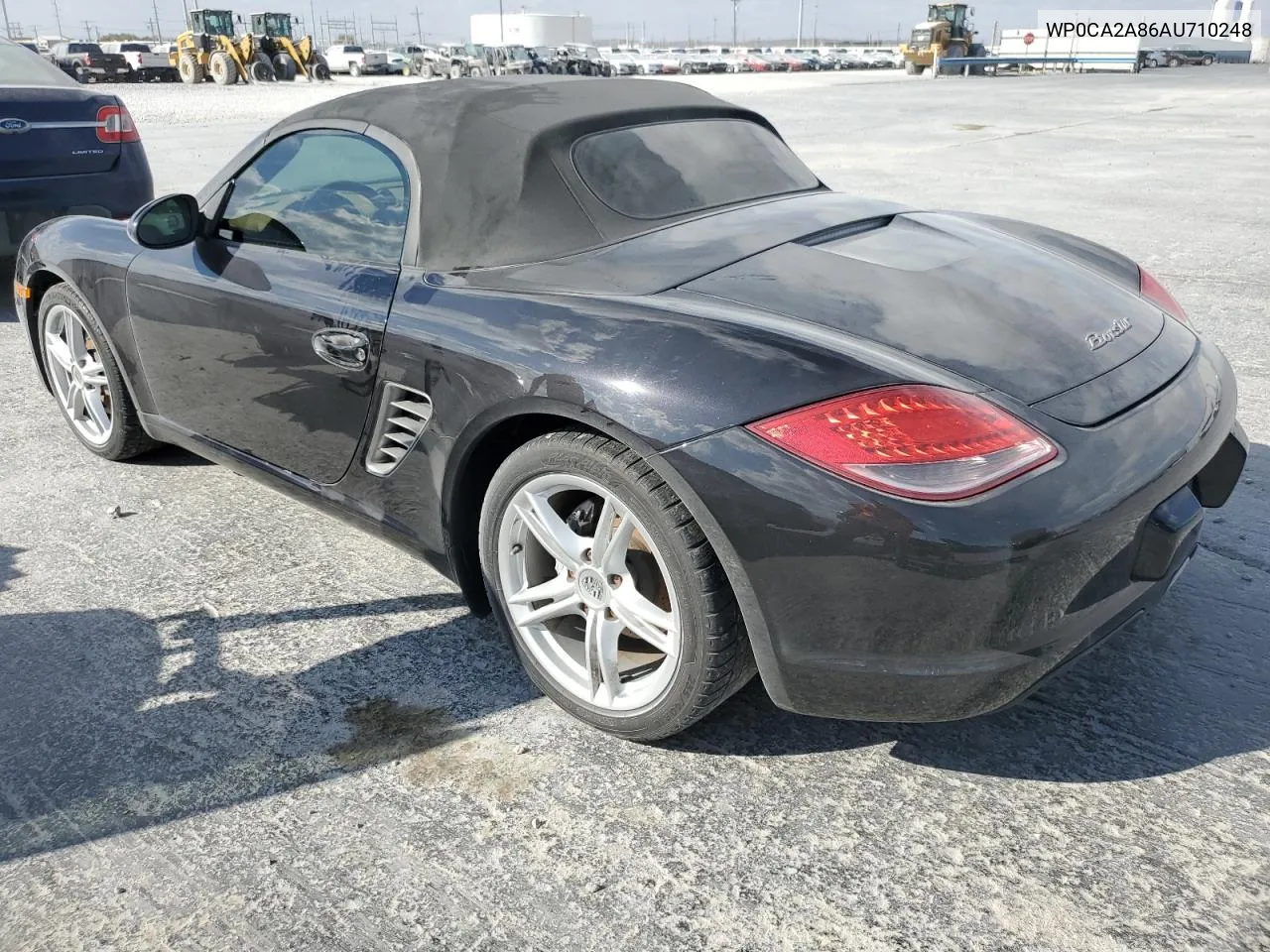 2010 Porsche Boxster VIN: WP0CA2A86AU710248 Lot: 78632844