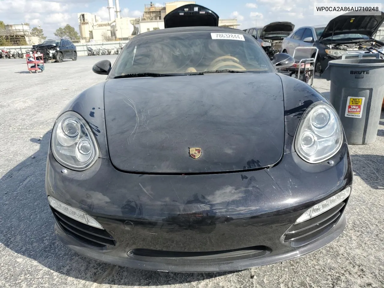 2010 Porsche Boxster VIN: WP0CA2A86AU710248 Lot: 78632844