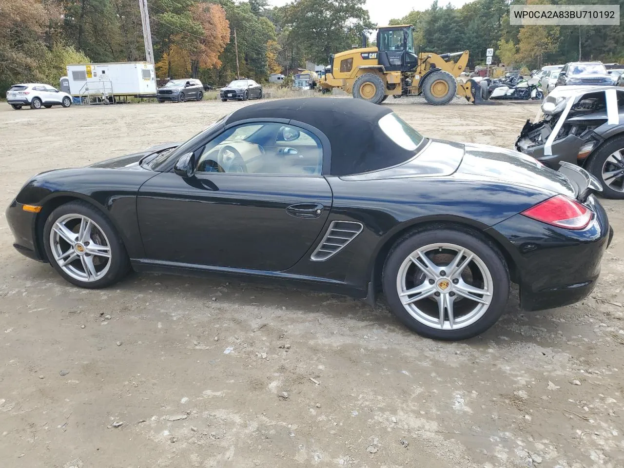 2011 Porsche Boxster VIN: WP0CA2A83BU710192 Lot: 76504884