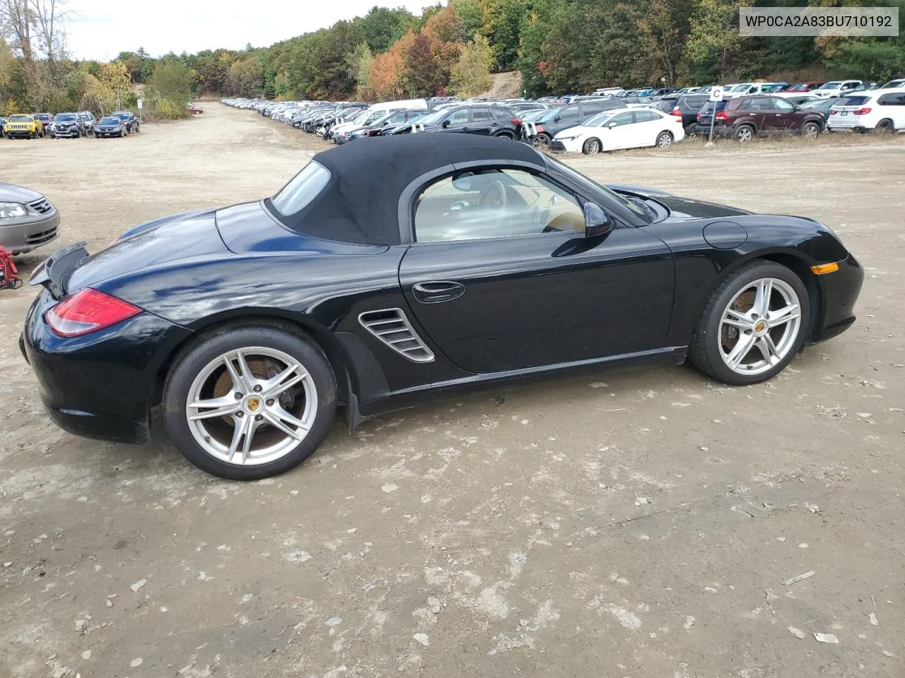 2011 Porsche Boxster VIN: WP0CA2A83BU710192 Lot: 76504884