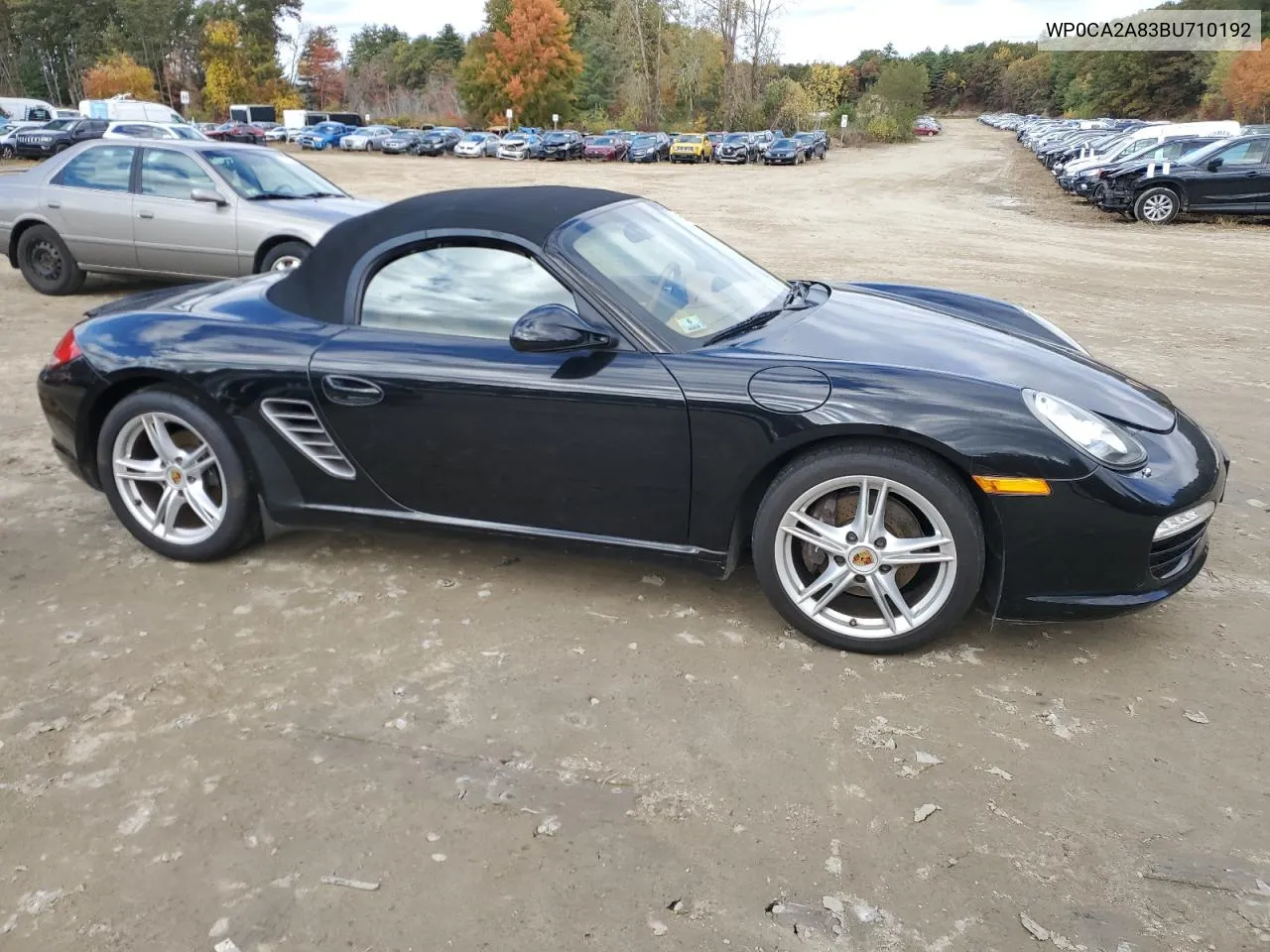 2011 Porsche Boxster VIN: WP0CA2A83BU710192 Lot: 76504884