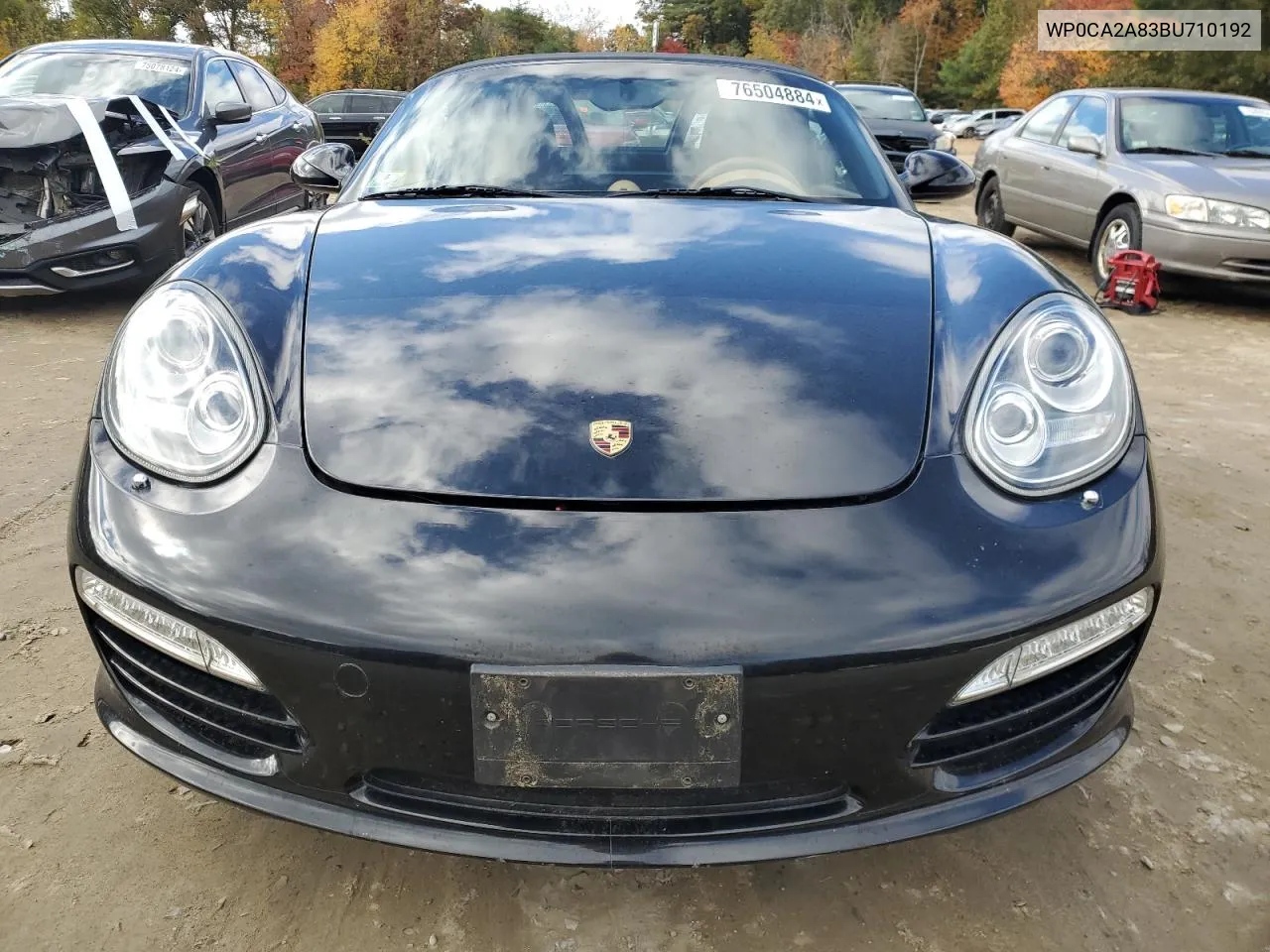 2011 Porsche Boxster VIN: WP0CA2A83BU710192 Lot: 76504884