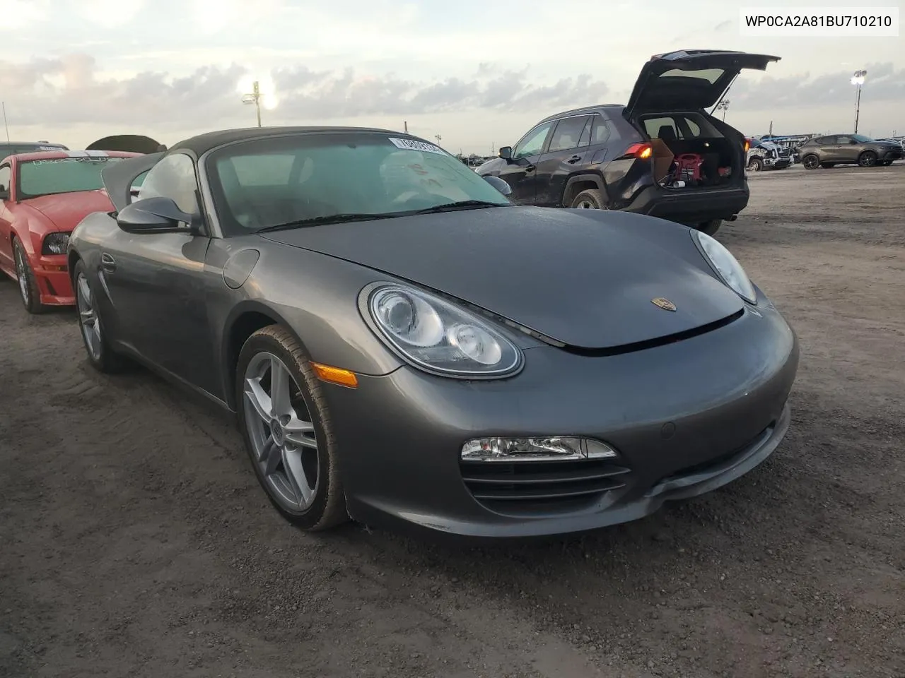 2011 Porsche Boxster VIN: WP0CA2A81BU710210 Lot: 76809134