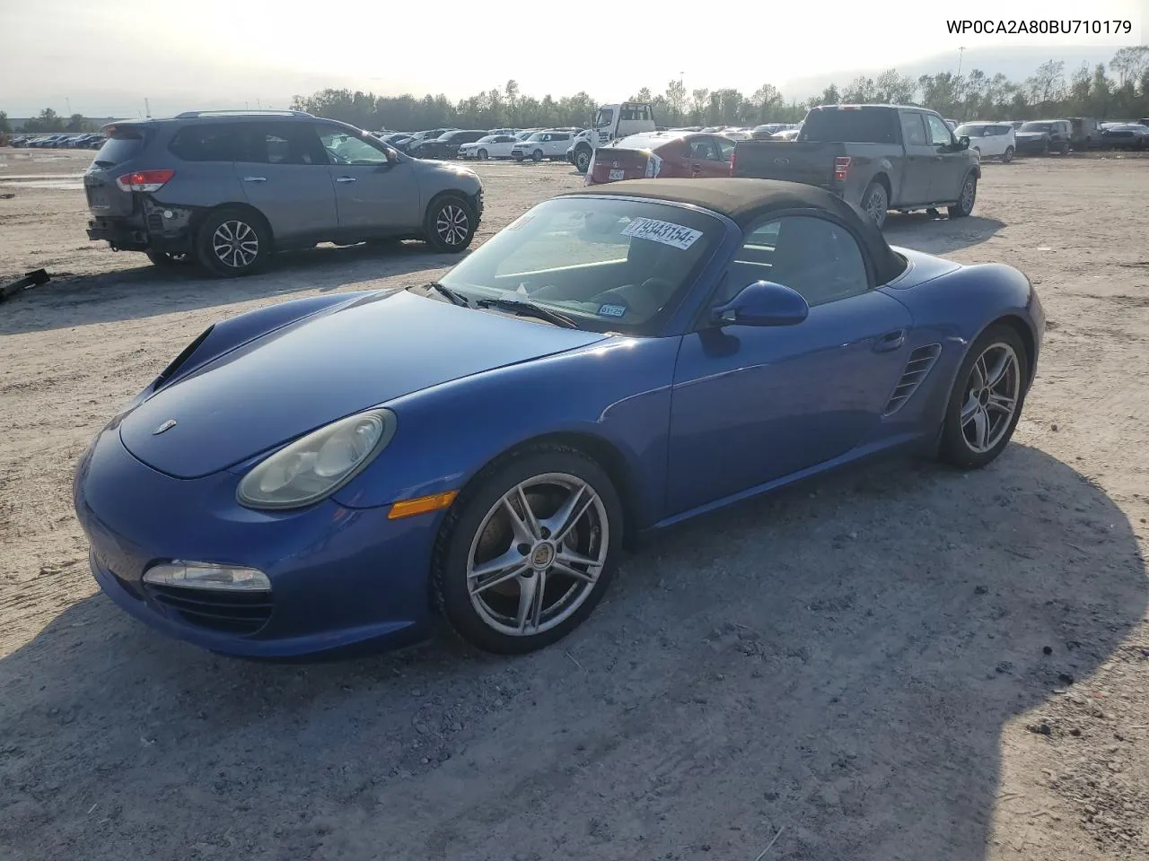 2011 Porsche Boxster VIN: WP0CA2A80BU710179 Lot: 79343154