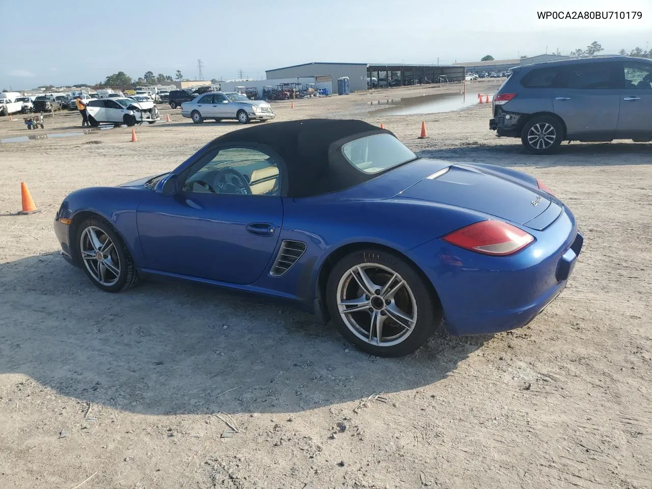 2011 Porsche Boxster VIN: WP0CA2A80BU710179 Lot: 79343154