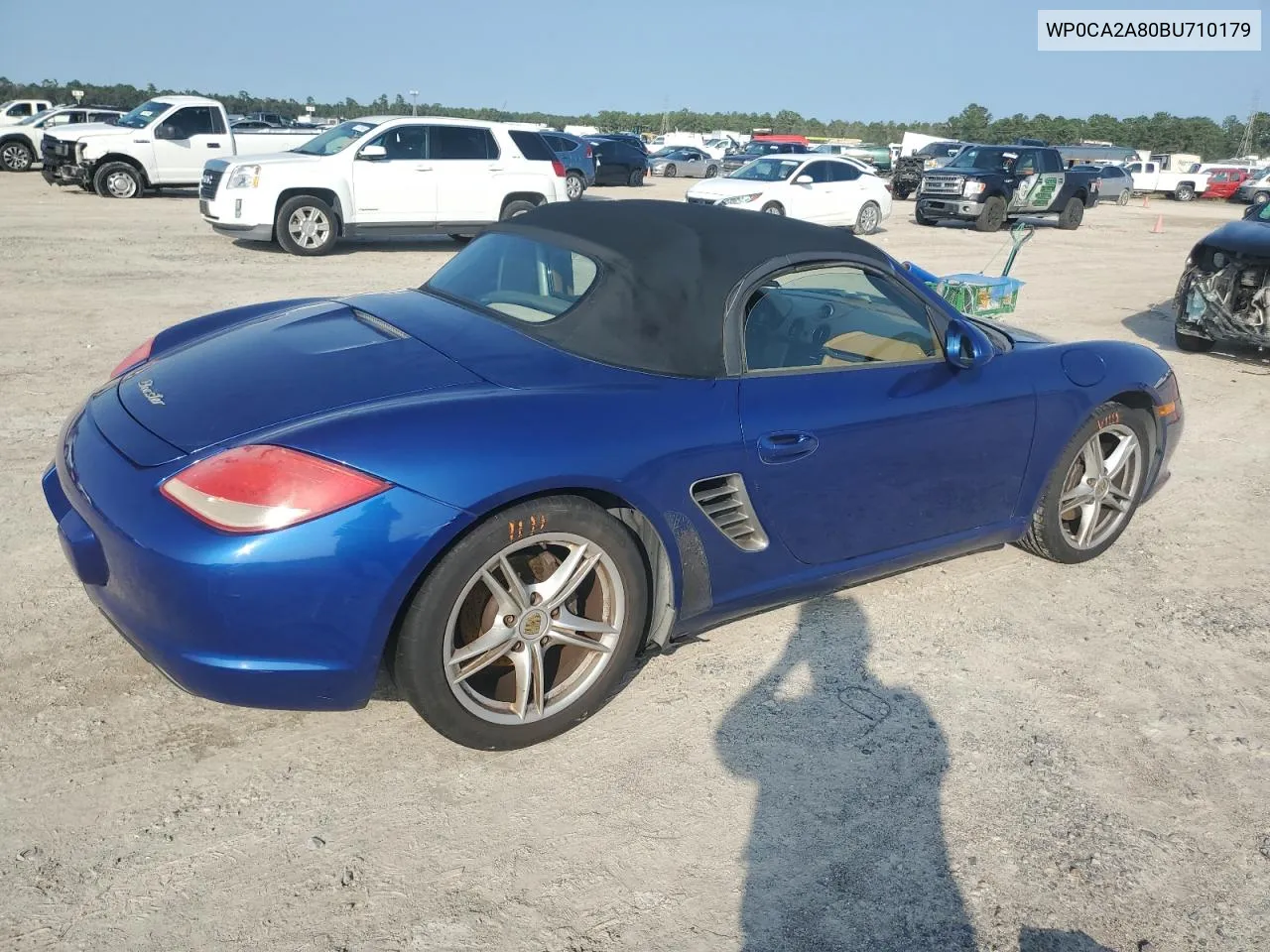 2011 Porsche Boxster VIN: WP0CA2A80BU710179 Lot: 79343154