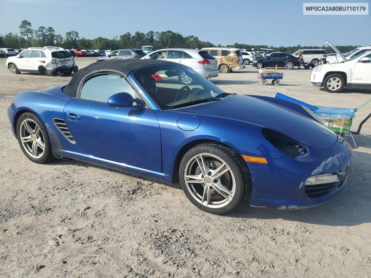 2011 Porsche Boxster VIN: WP0CA2A80BU710179 Lot: 79343154