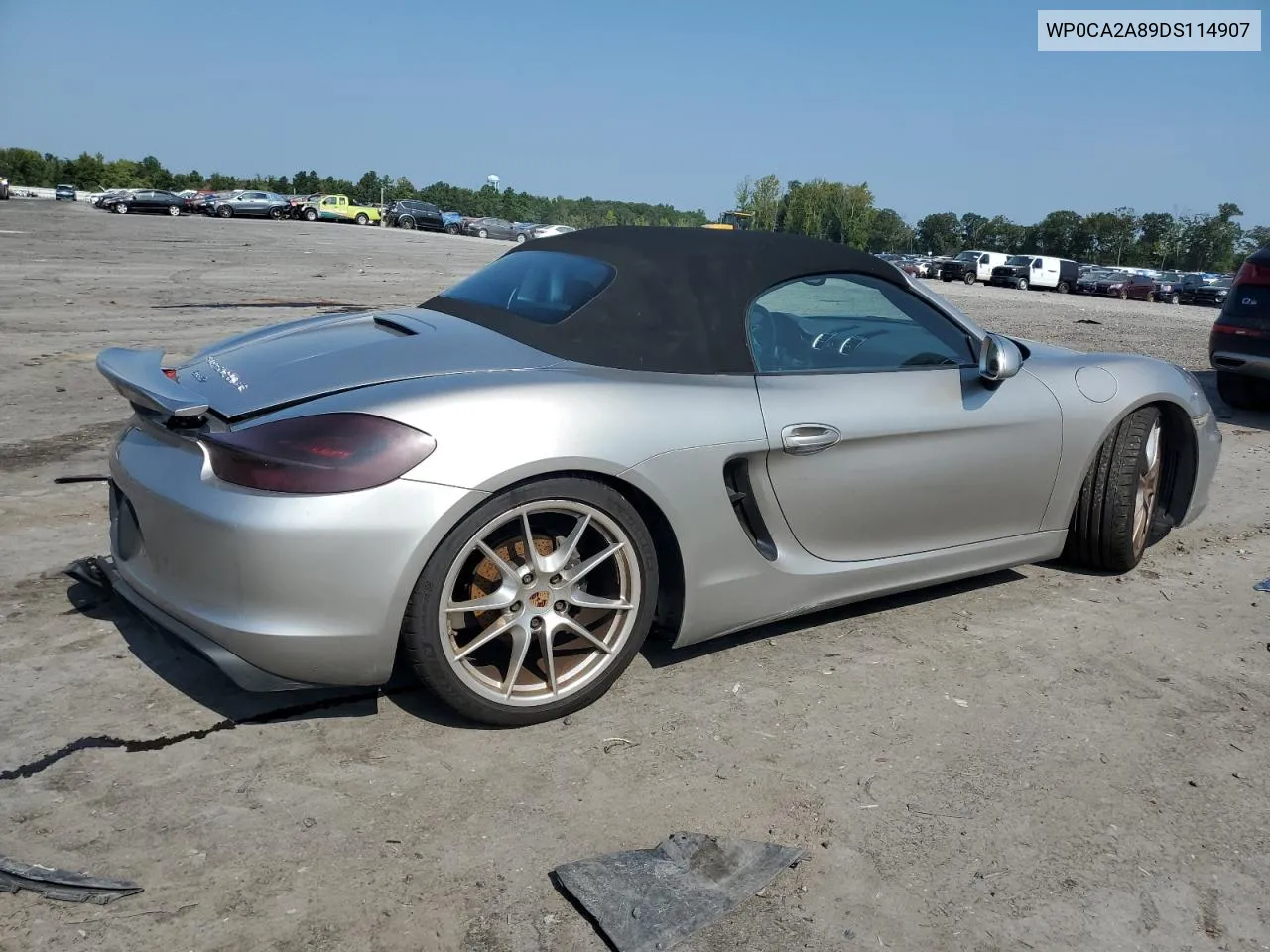 WP0CA2A89DS114907 2013 Porsche Boxster