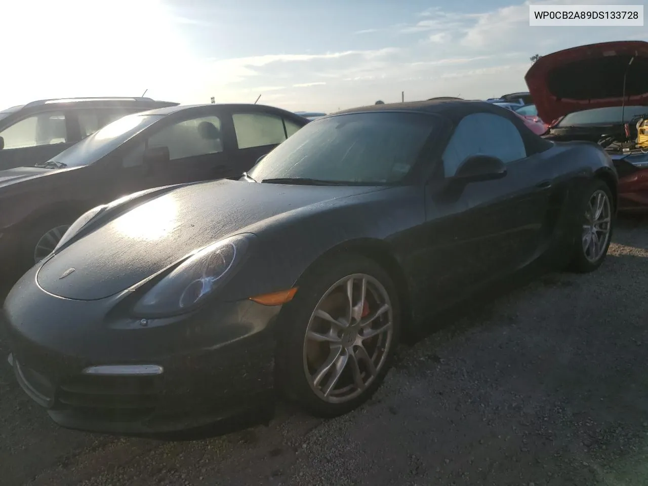 2013 Porsche Boxster S VIN: WP0CB2A89DS133728 Lot: 73881104