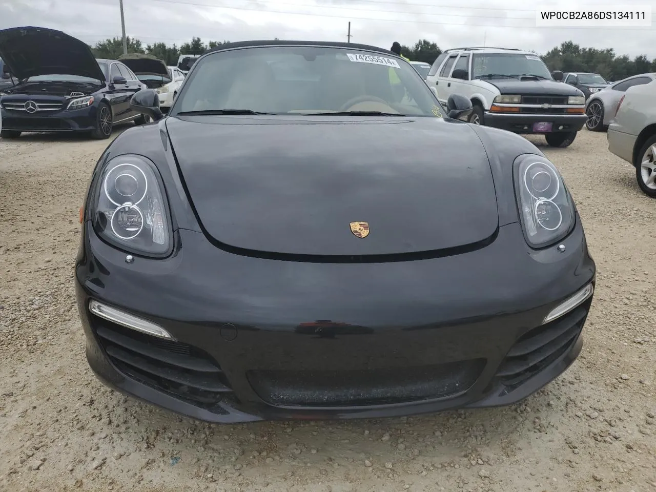 2013 Porsche Boxster S VIN: WP0CB2A86DS134111 Lot: 74255514