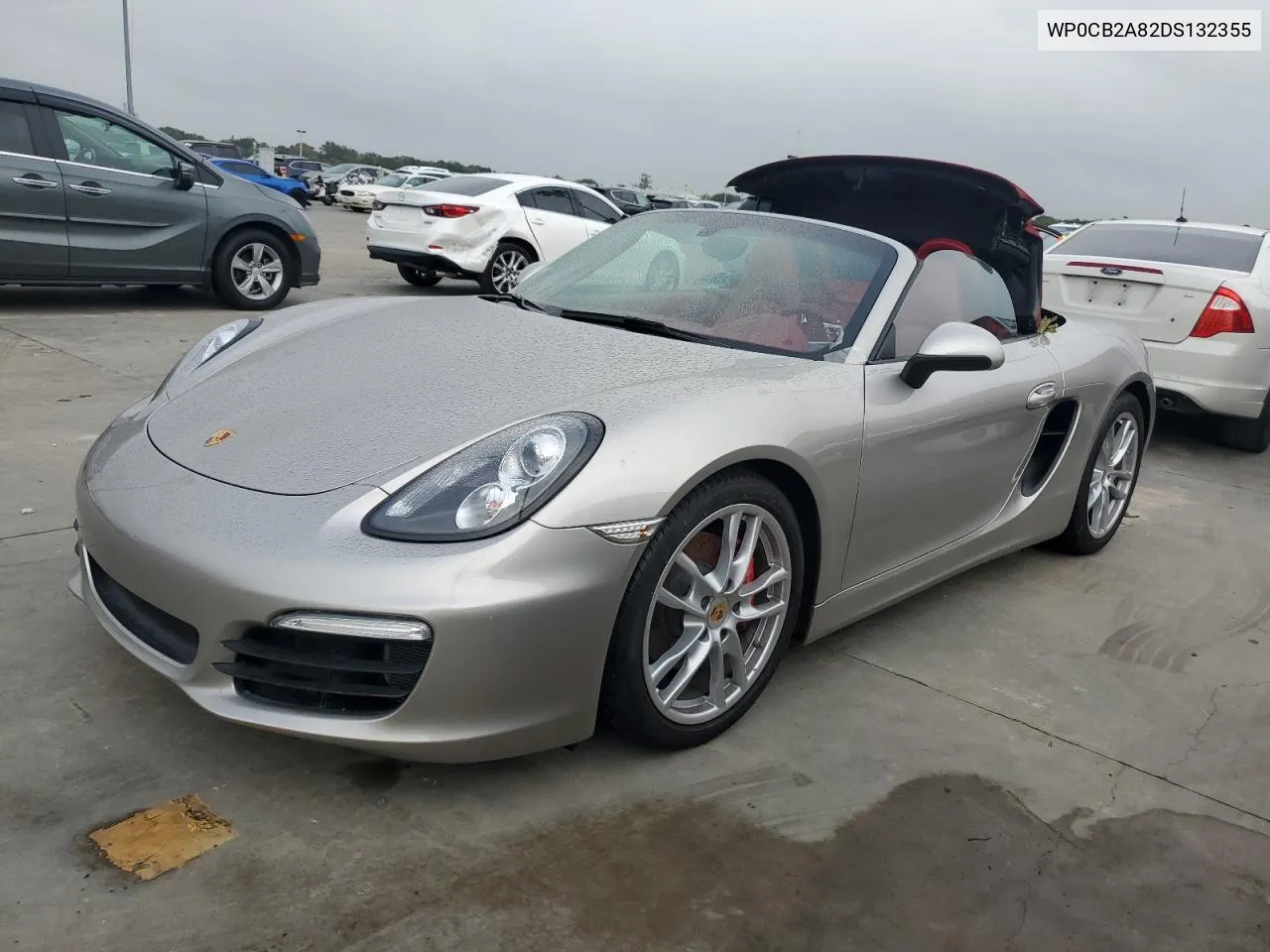 2013 Porsche Boxster S VIN: WP0CB2A82DS132355 Lot: 74859104