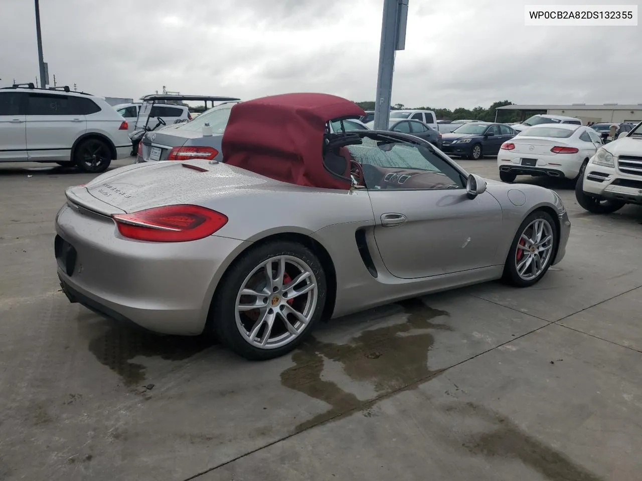 2013 Porsche Boxster S VIN: WP0CB2A82DS132355 Lot: 74859104