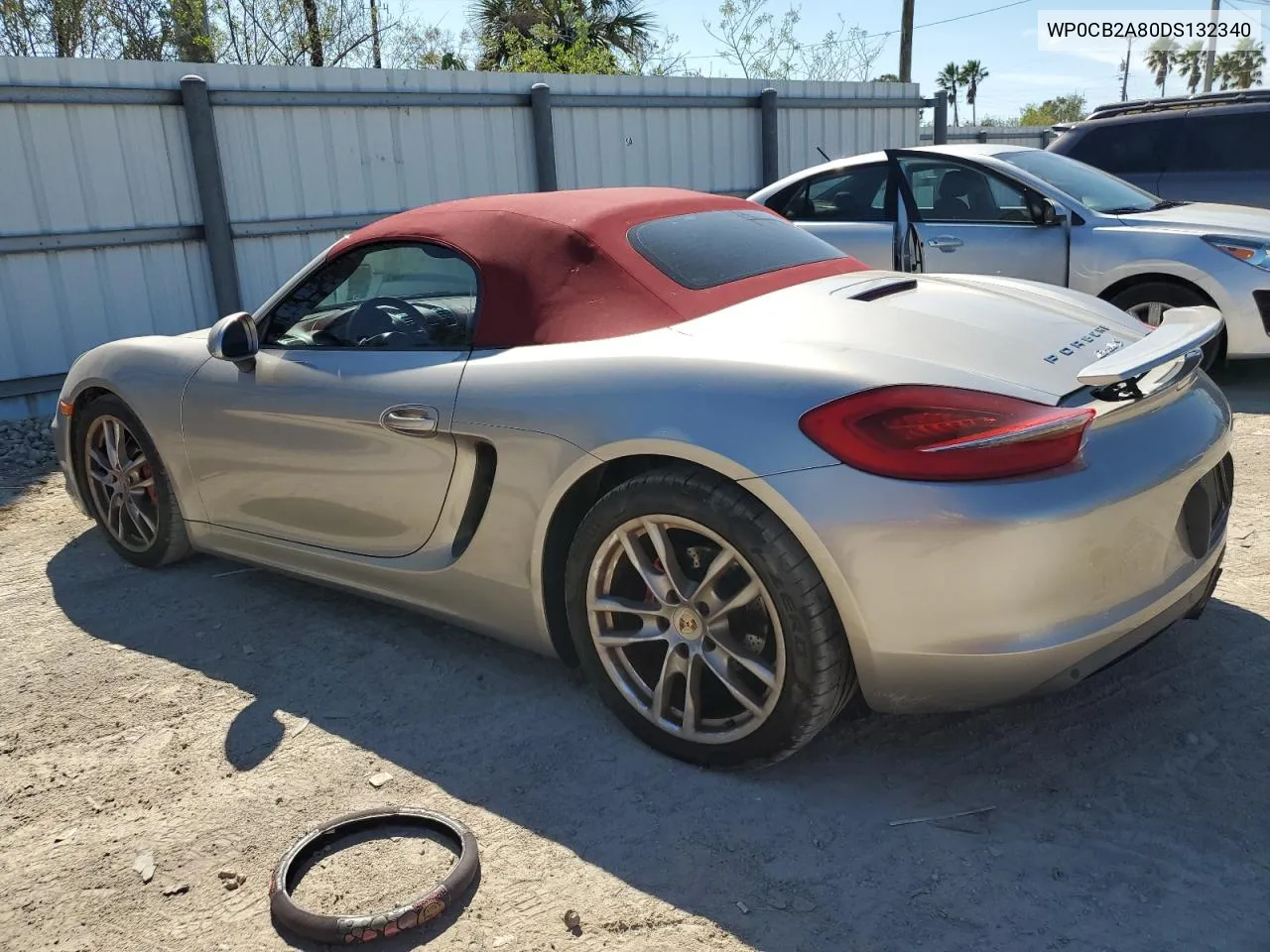 2013 Porsche Boxster S VIN: WP0CB2A80DS132340 Lot: 77464374