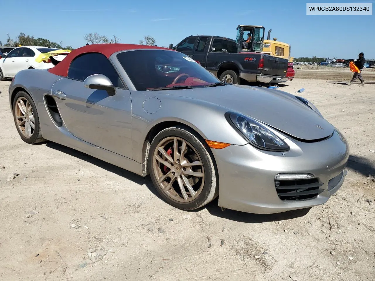 2013 Porsche Boxster S VIN: WP0CB2A80DS132340 Lot: 77464374