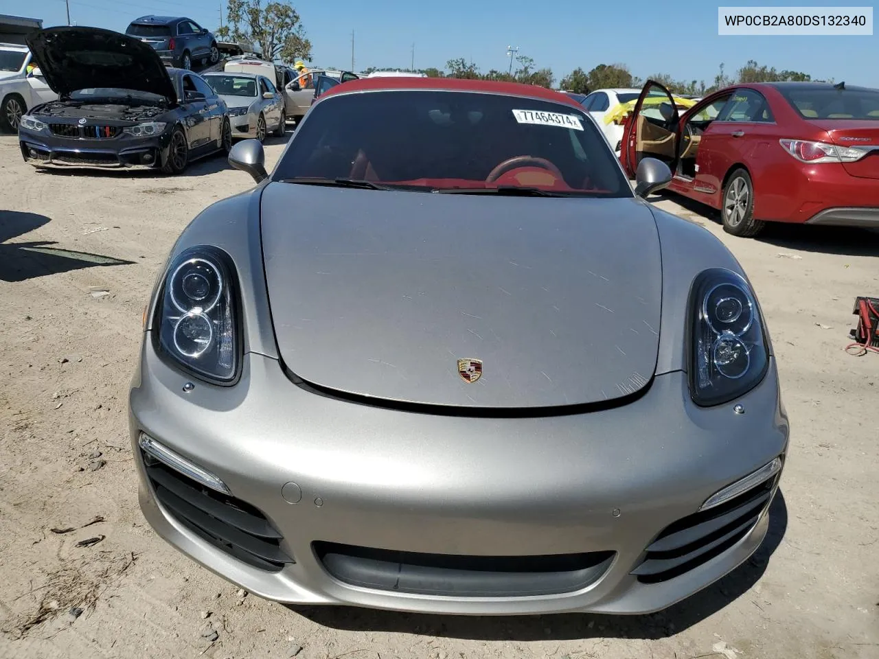 2013 Porsche Boxster S VIN: WP0CB2A80DS132340 Lot: 77464374