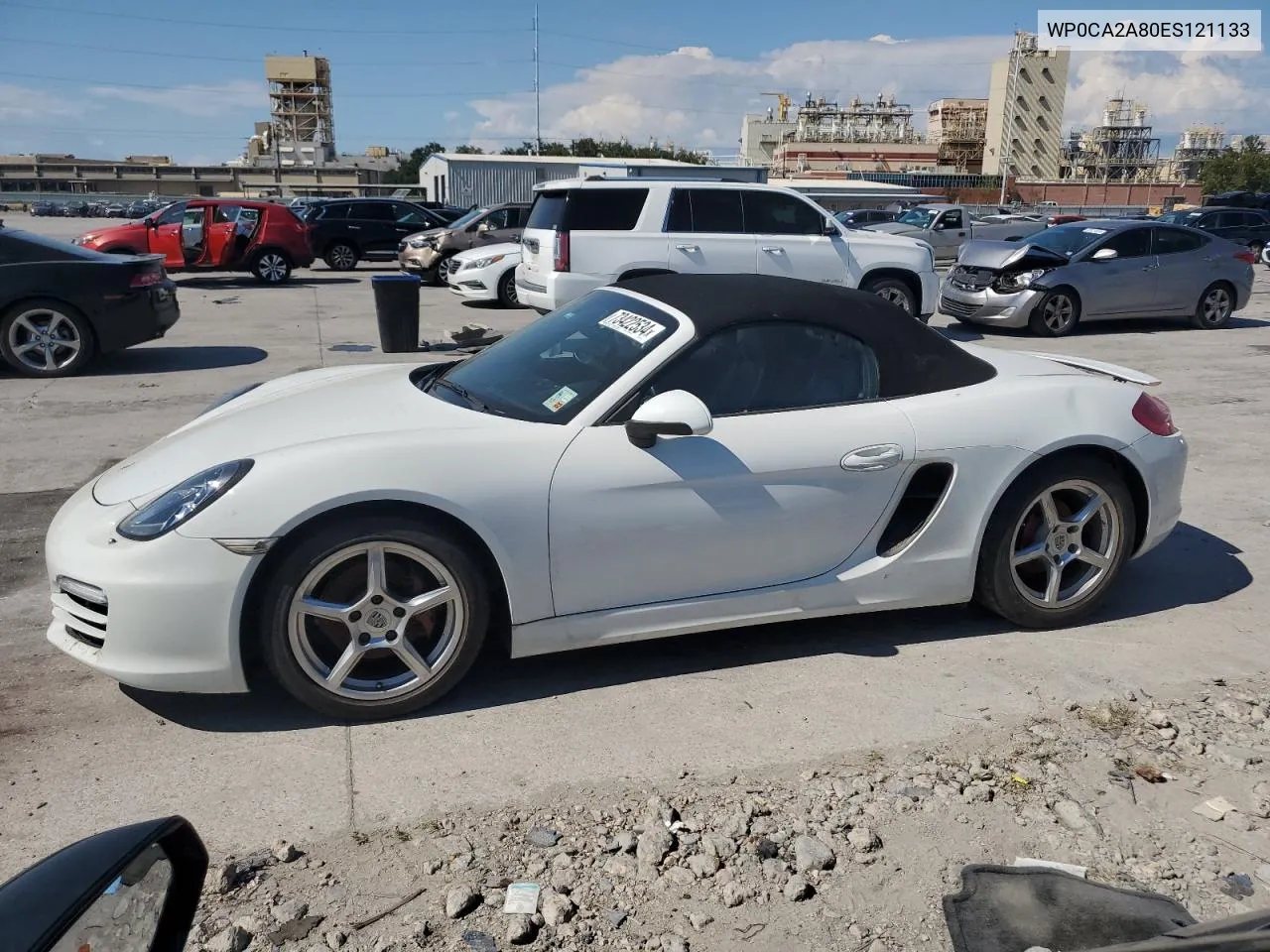 2014 Porsche Boxster VIN: WP0CA2A80ES121133 Lot: 73422534