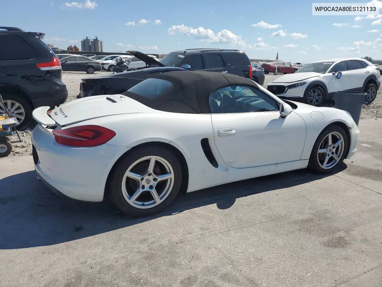 2014 Porsche Boxster VIN: WP0CA2A80ES121133 Lot: 73422534