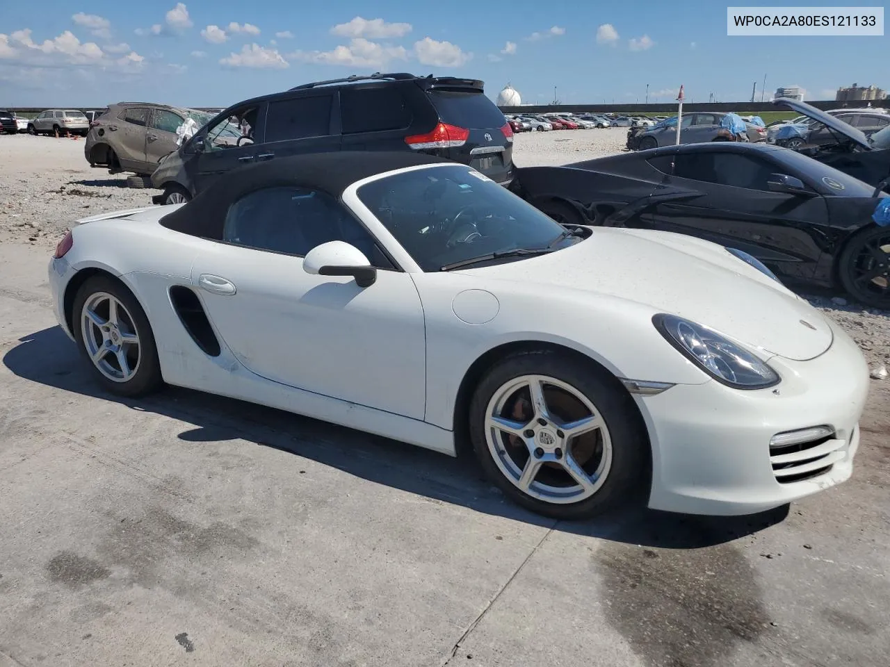 2014 Porsche Boxster VIN: WP0CA2A80ES121133 Lot: 73422534