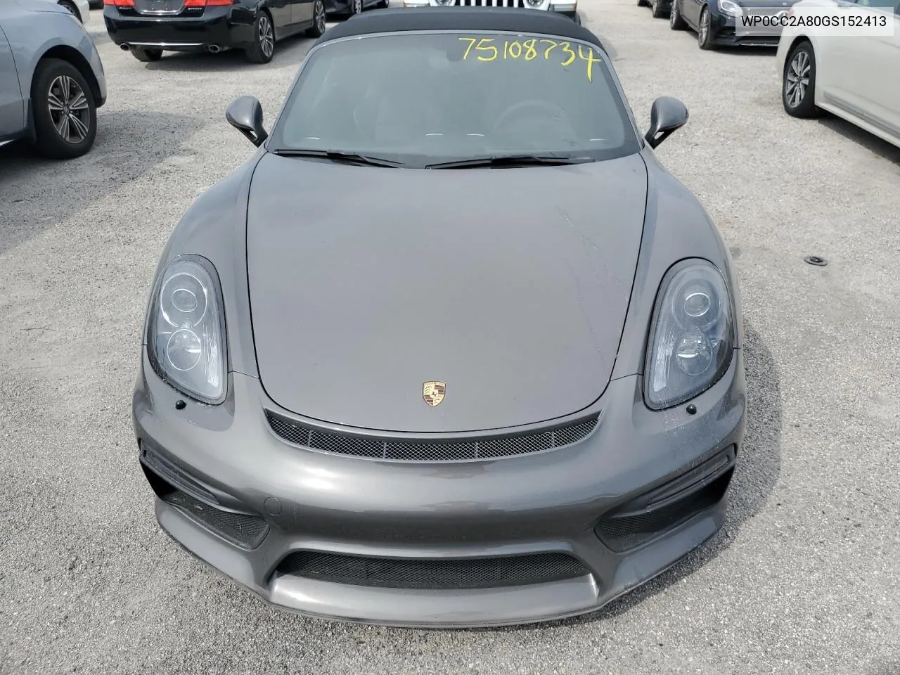 WP0CC2A80GS152413 2016 Porsche Boxster Spyder