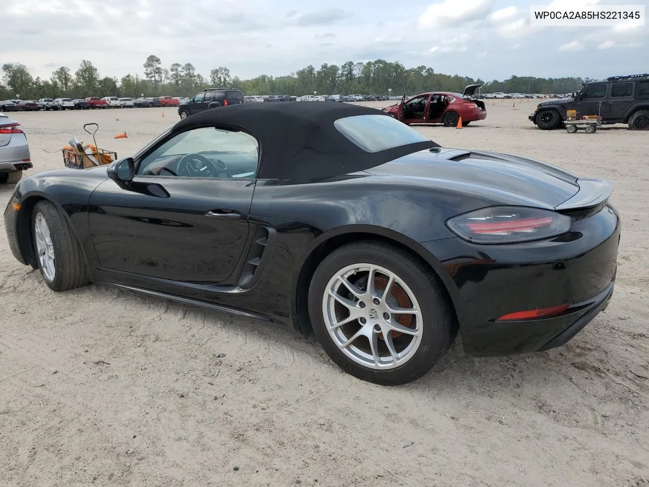 2017 Porsche Boxster VIN: WP0CA2A85HS221345 Lot: 79290894