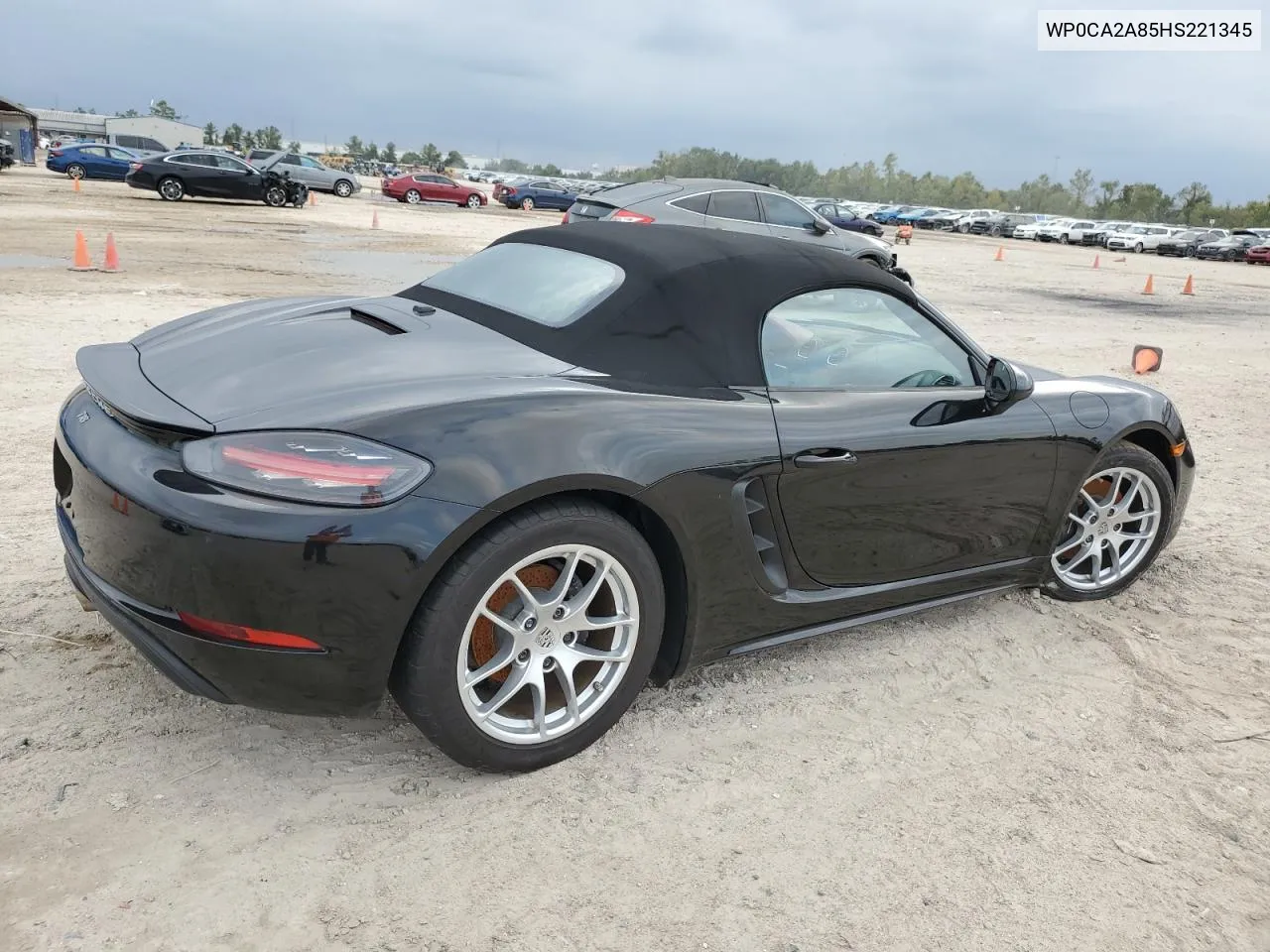 2017 Porsche Boxster VIN: WP0CA2A85HS221345 Lot: 79290894