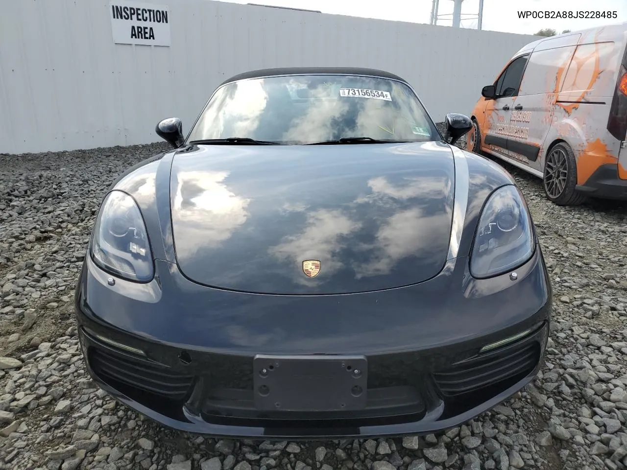 2018 Porsche Boxster S VIN: WP0CB2A88JS228485 Lot: 73156534