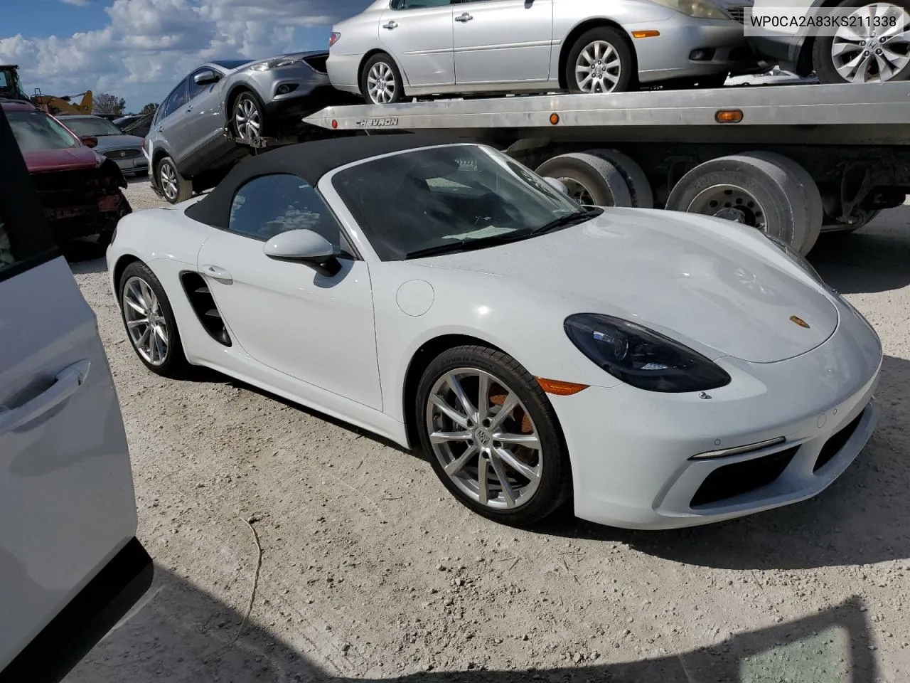 2019 Porsche Boxster Base VIN: WP0CA2A83KS211338 Lot: 79121834