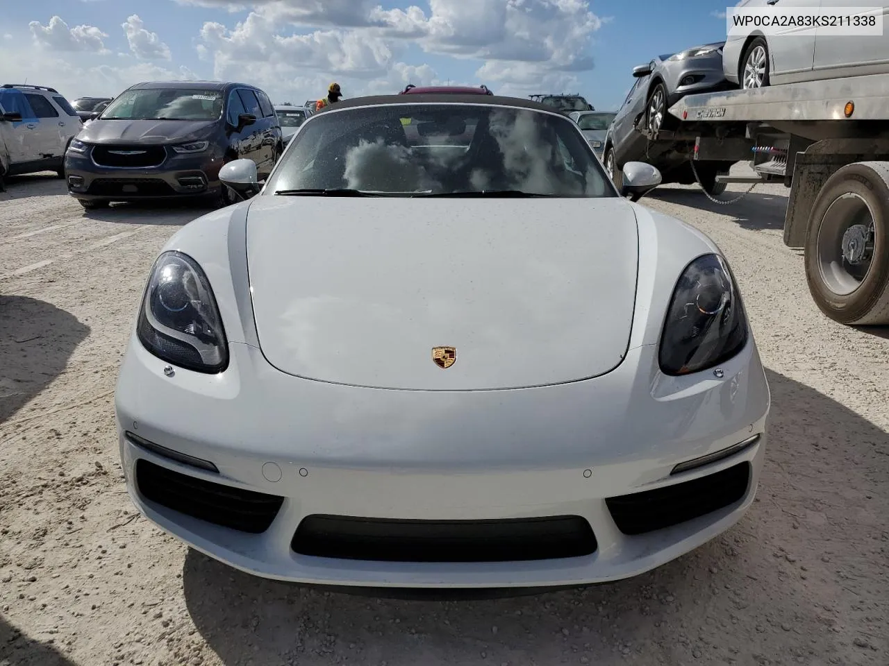 2019 Porsche Boxster Base VIN: WP0CA2A83KS211338 Lot: 79121834